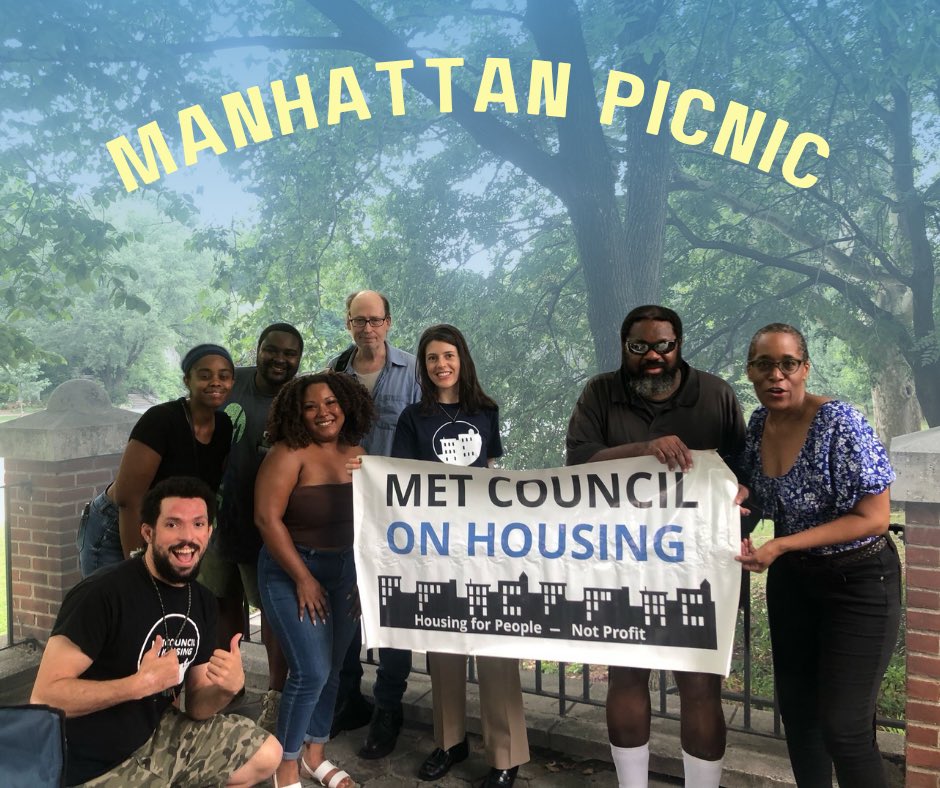 🧺A few weeks ago, tenants gathered for a community picnic to build a space for neighbors to connect, share, and strengthen their organizing work. When we care for each other, we fight harder together ✊