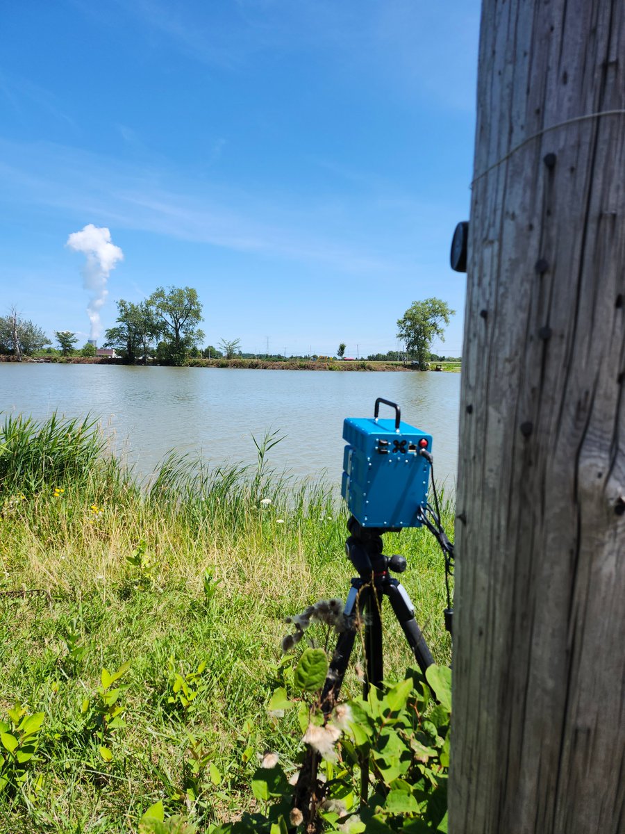 H3D's high-efficiency, high-resolution H1600 took measurements at a #nuclearpower plant's environmental monitoring TLD locations to provide #gammaspec information. The results were used to correlate and supplement historical TLD readings around the plant.