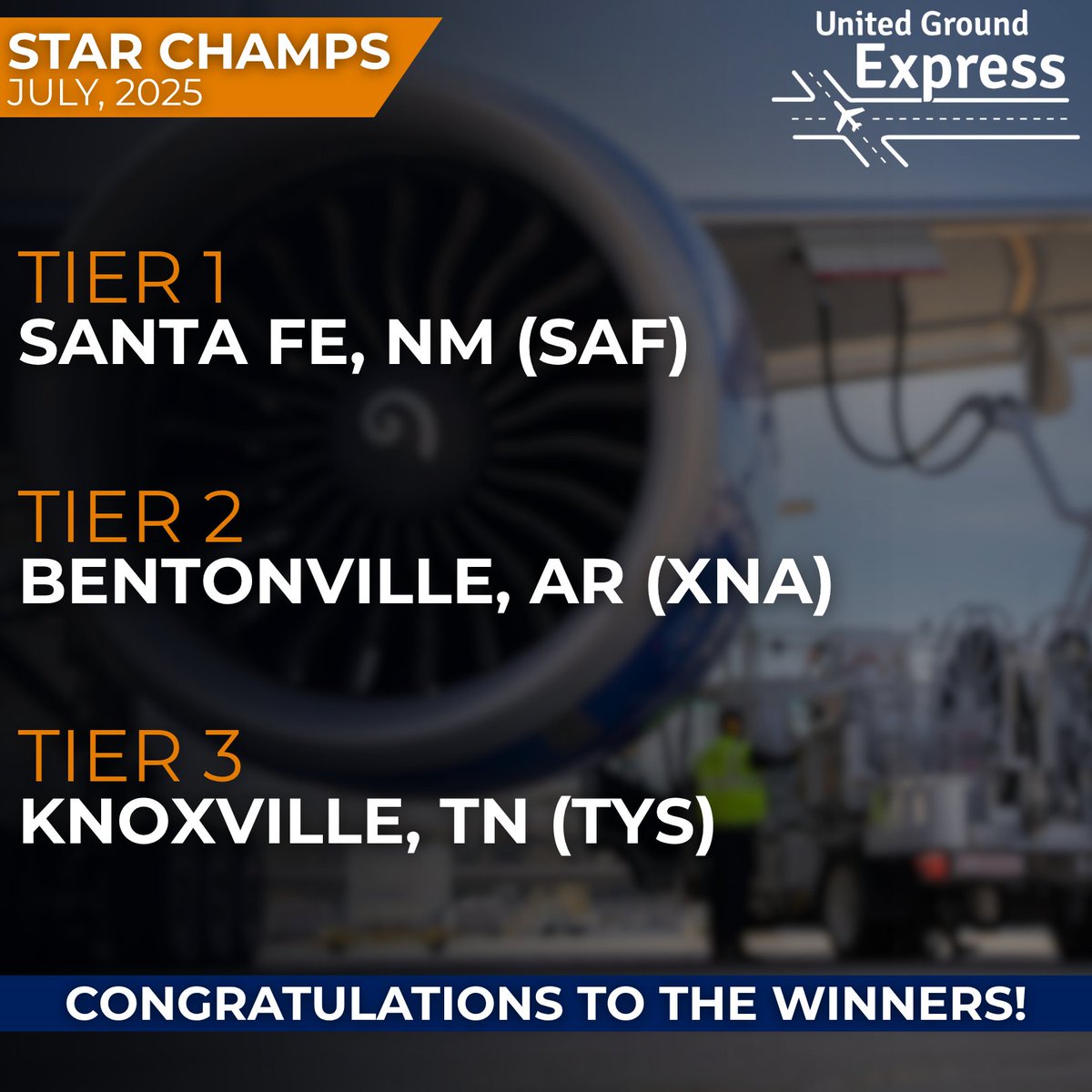 July’s best of the best. ⭐

Who’s taking the crown next month? 🏆 Drop your guess ⬇️

#WeAreUGE | #Aviation