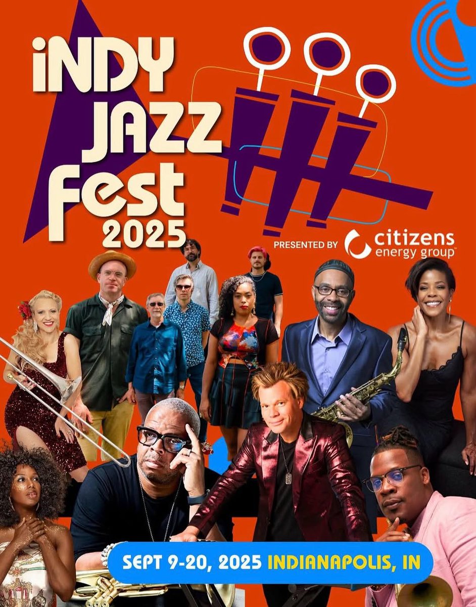 Terence Blanchard (@t_blanchard) on Twitter photo Show Alert: I am excited to be a part of the  2025 Indy Jazz Fest presented by Citizens Energy Group, Sept 20, 2025, 3:00 PM at the Everwise Amphitheater, White River State Park in Indianapolis. I will be joined by the E-Collective and we are looking forward to performing at this Show Alert: I am excited to be a part of the  2025 Indy Jazz Fest presented by Citizens Energy Group, Sept 20, 2025, 3:00 PM at the Everwise Amphitheater, White River State Park in Indianapolis. I will be joined by the E-Collective and we are looking forward to performing at this