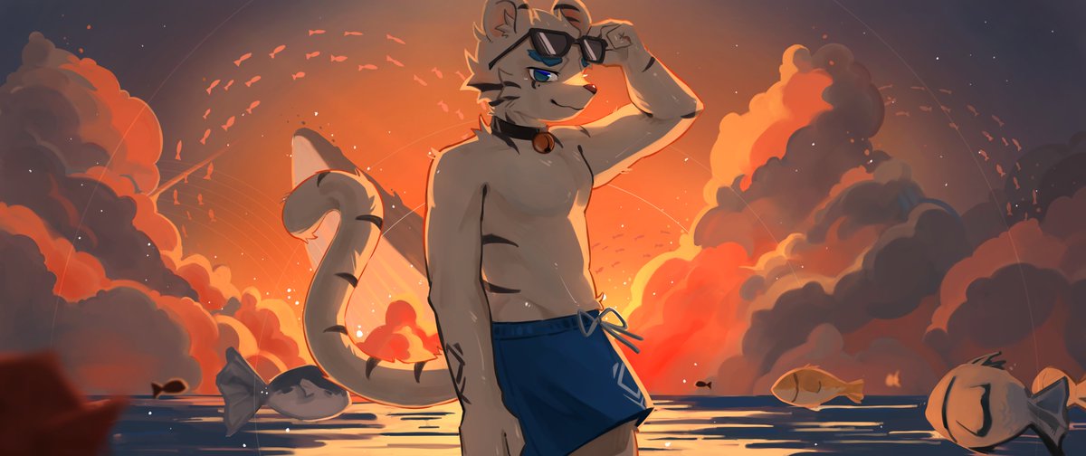 여름 기념 커미션