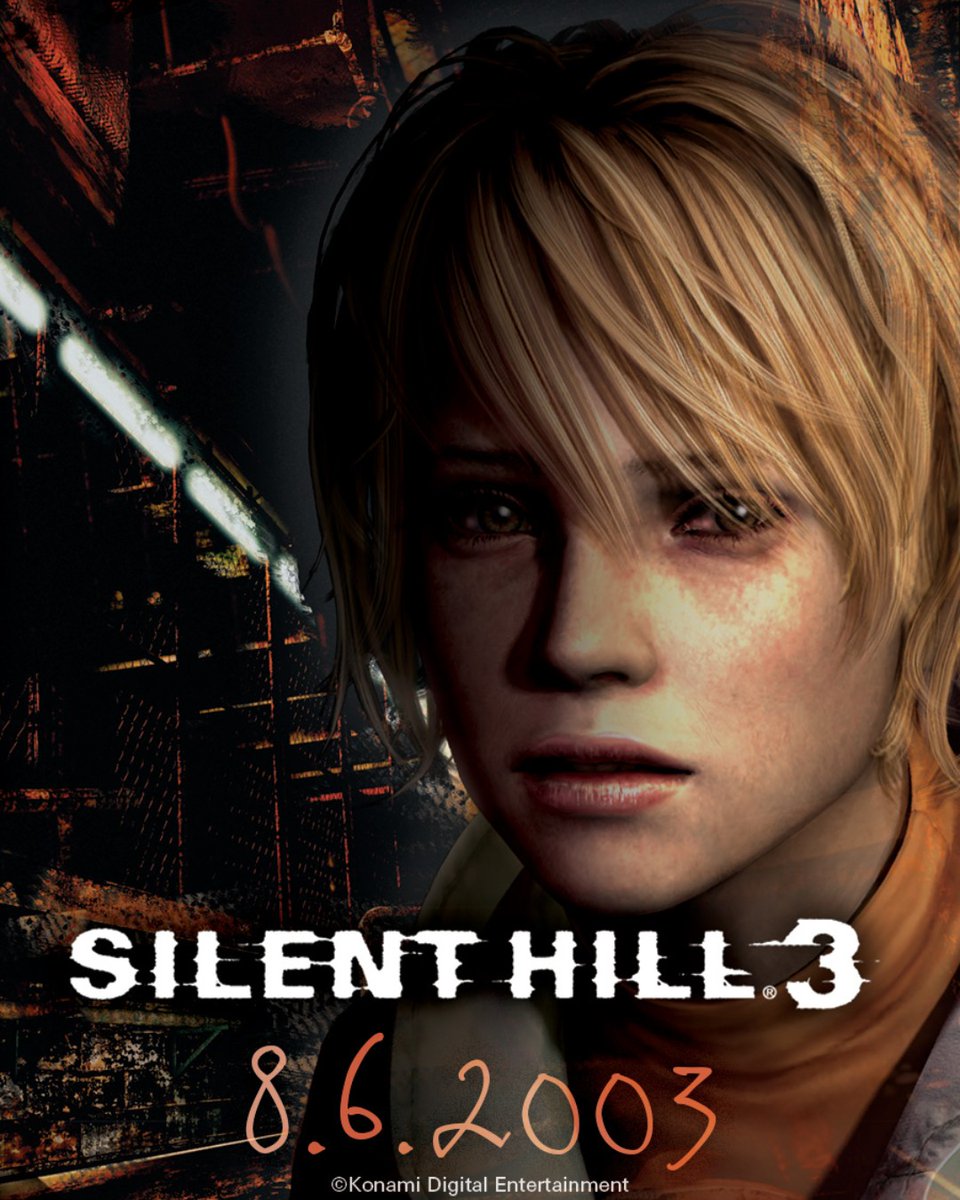 22 years ago... Heather stumbles into the Otherworld and uncovers a cult's twisted plans. 🎡🌫️

SILENT HILL 3 was released in the US on August 6, 2003. 🥀🖤

#SILENTHILL #SILENTHILL3 #KONAMI
