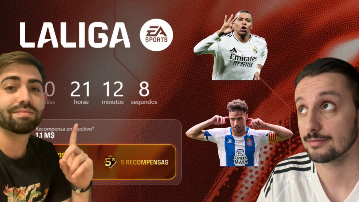 🙌 Gente mañana es el Gran Día!

🇪🇸 Vuelve La Liga y Esperamos que estéis todos en el Directo!

⏰ Comenzamos a las 15:00 ⏰ junto a <a href="/axelezquerro/">Axeel | Sorare</a> 😉 

👀 Imposible que te pierdas este momento Junto a Nosotros!

🔥 Nos vemos ahí twitch.tv/LighteNN1_
<a href="/Sorare/">Sorare</a> <a href="/ni2las/">Nicolas Julia</a> #sorare26