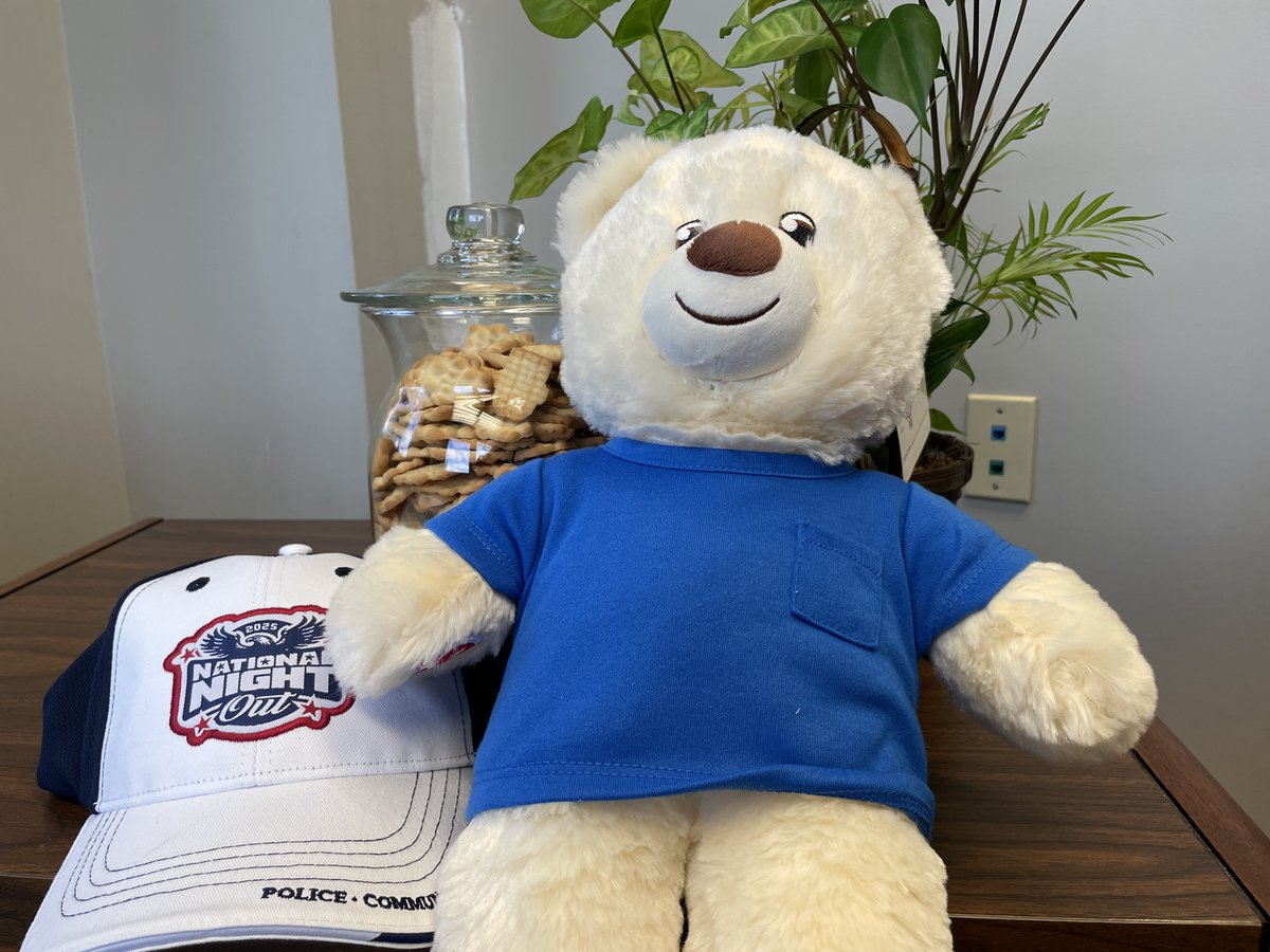 Out of 105 entries in our National Night Out Count the Cookies Contest, only one had the exact number that were in the jar... 268! And, the winner is... Tracy H.! Come get your Build a Bear prize! Thank you to everyone who stopped by to say hello. #miamitwppride #NNO