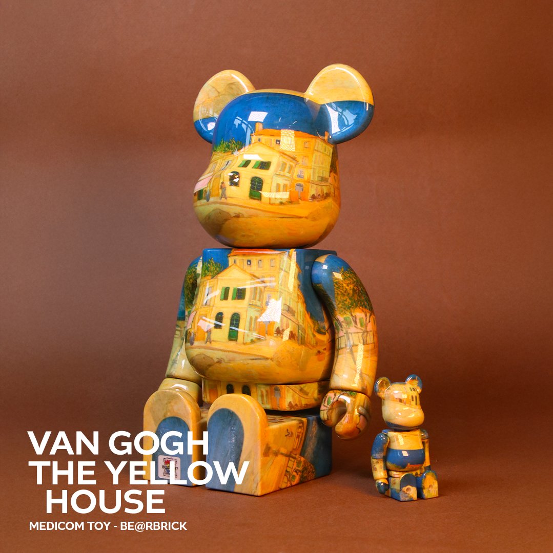 MEDICOM TOY - Kking BE@RBRICK Van Gogh  2体セット ARTOYZ on X: 