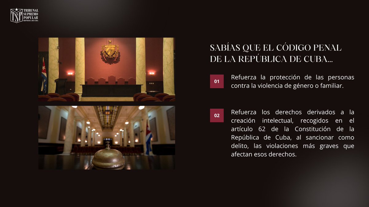 Conoce cómo el Código penal protege tus derechos:
-Combate la violencia de género y familiar,porque tu seguridad es prioridad
-Defiende la creatividad y el esfuerzo intelectual,porque las ideas también se merecen protección
Juntos, por un futuro con más derechos y menos impunidad