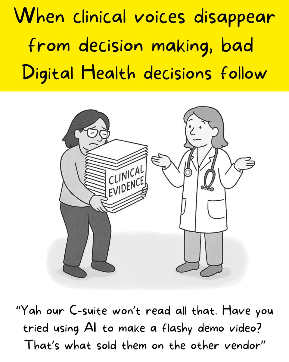 Joshua Liu (@joshuapliu) on Twitter photo We expect clinicians to practice Evidence-Based Medicine - so why don’t we hold Digital Health decisions to the same standard?
When we started <a href="/SeamlessMD/">SeamlessMD</a> 12+ years ago, to automate reminders, education and symptom monitoring pre/post-care journeys, the main push back we got We expect clinicians to practice Evidence-Based Medicine - so why don’t we hold Digital Health decisions to the same standard?
When we started <a href="/SeamlessMD/">SeamlessMD</a> 12+ years ago, to automate reminders, education and symptom monitoring pre/post-care journeys, the main push back we got