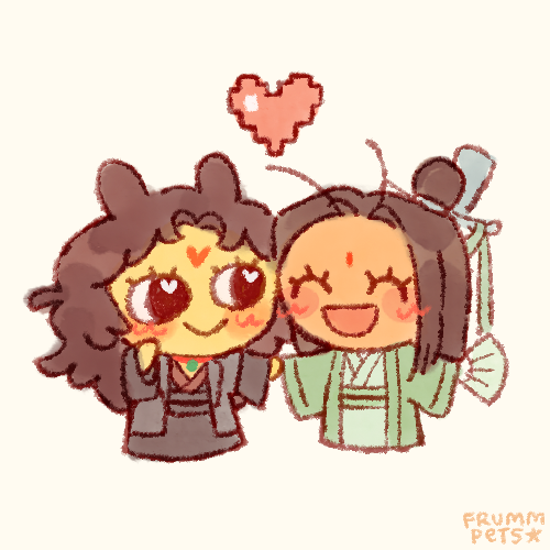 little bingtchi grew a little too well under the care of shizuntchi 💗

#bingqiu #svsss