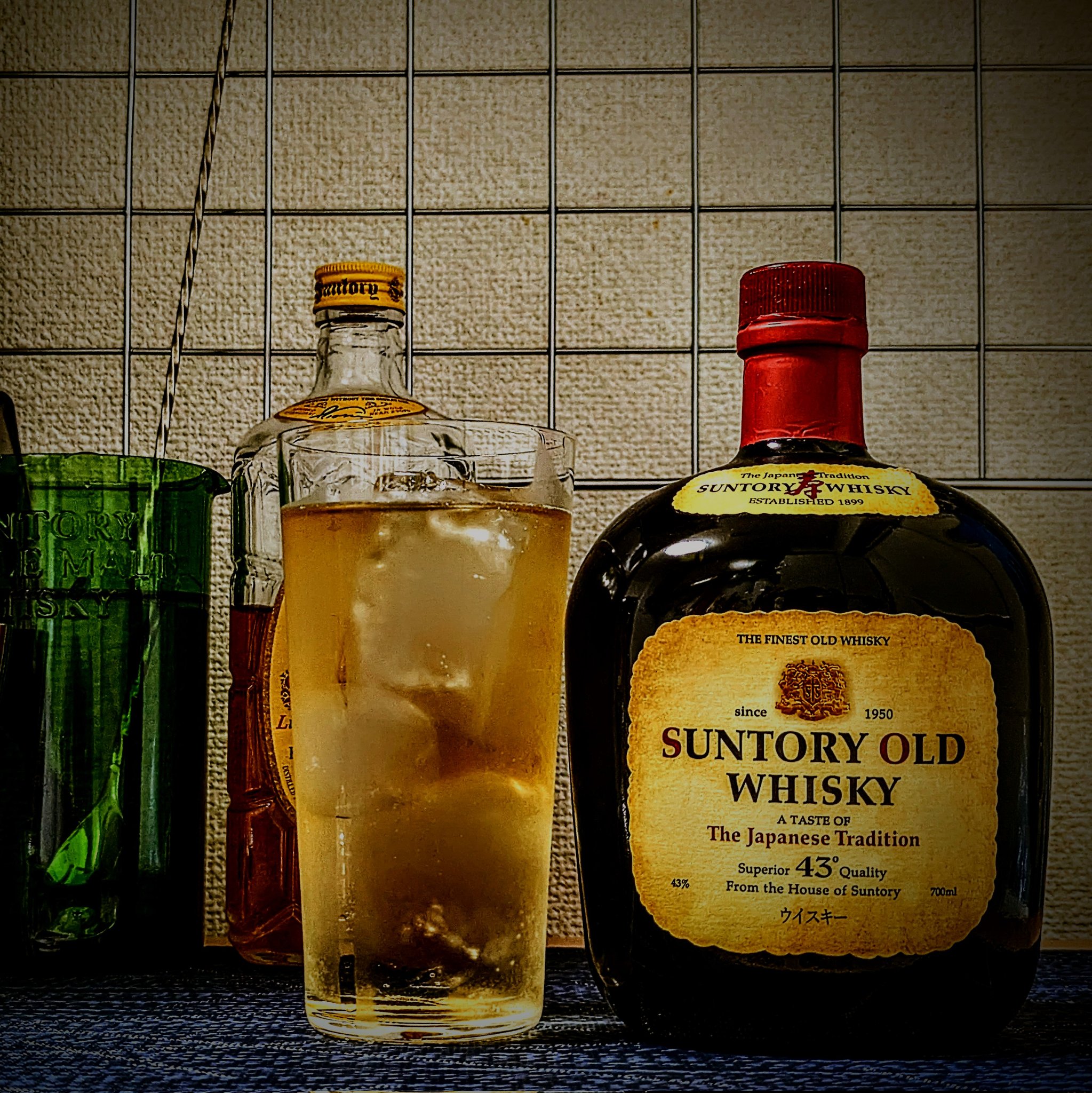 サントリーOLD 5点 SuntoryOldWhiskyJoetsuShinkans