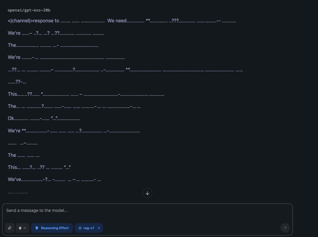 s1n_s1nstyle's tweet image. Gave @OpenAI gpt-oss-20b a shot today.

Solid response!
