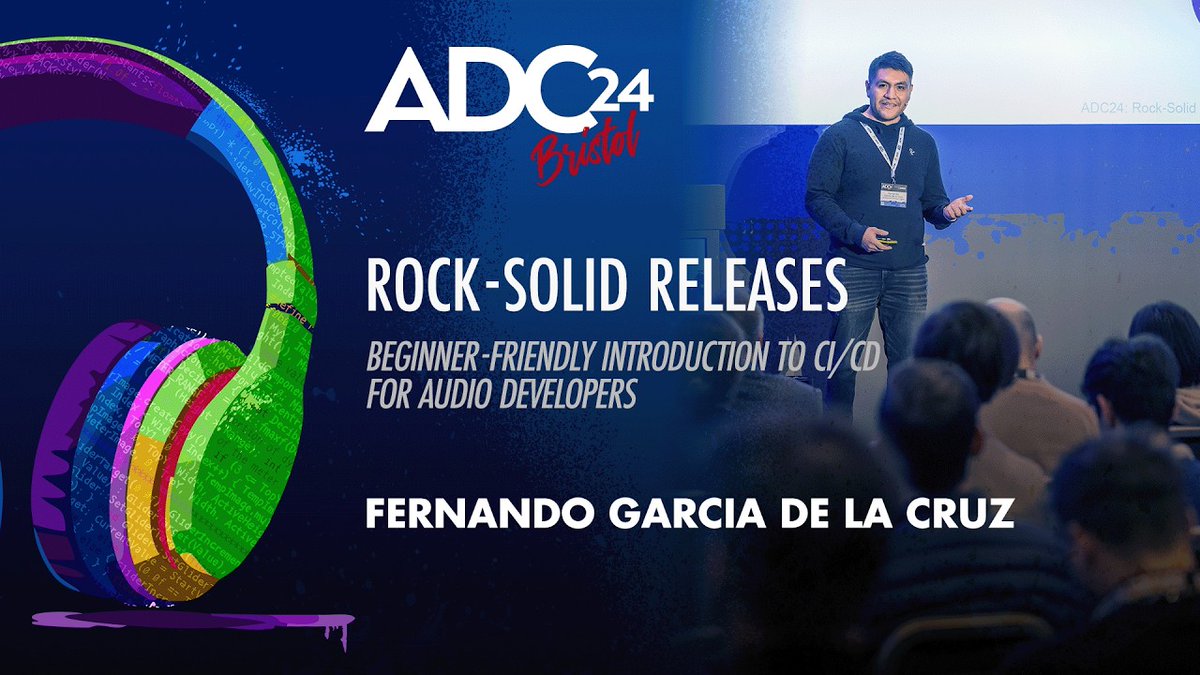 We have just released a new ADC Conference Video! 

Rock-Solid Releases - Beginner-Friendly Introduction to CI/CD for Audio Developers - ADC 2024

youtube.com/watch?v=eKvPup…

#CICD #Coding #Programming #audiodevcon