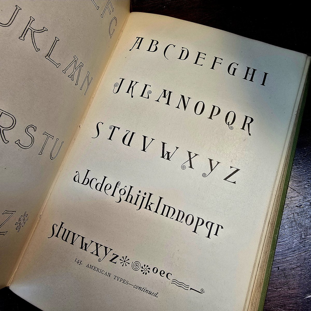 Edward Strange is a great name, and in this case it's on a great book from 1896 on alphabets and lettering,