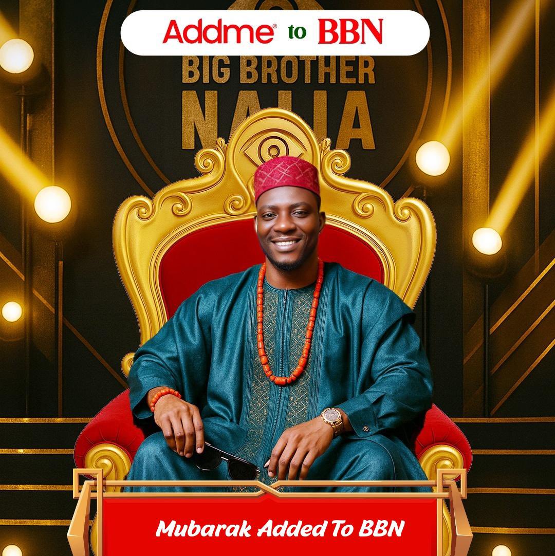 Mubarak_O_O's tweet image. You too come and join the Addme to BBNaija challenge, all you have to do is:
- Click here: addmetobbn.ng, upload your selfie, pick your BBNaija look make a post and tag @AddmeNigeria. #AddmeForThingsYouLuv