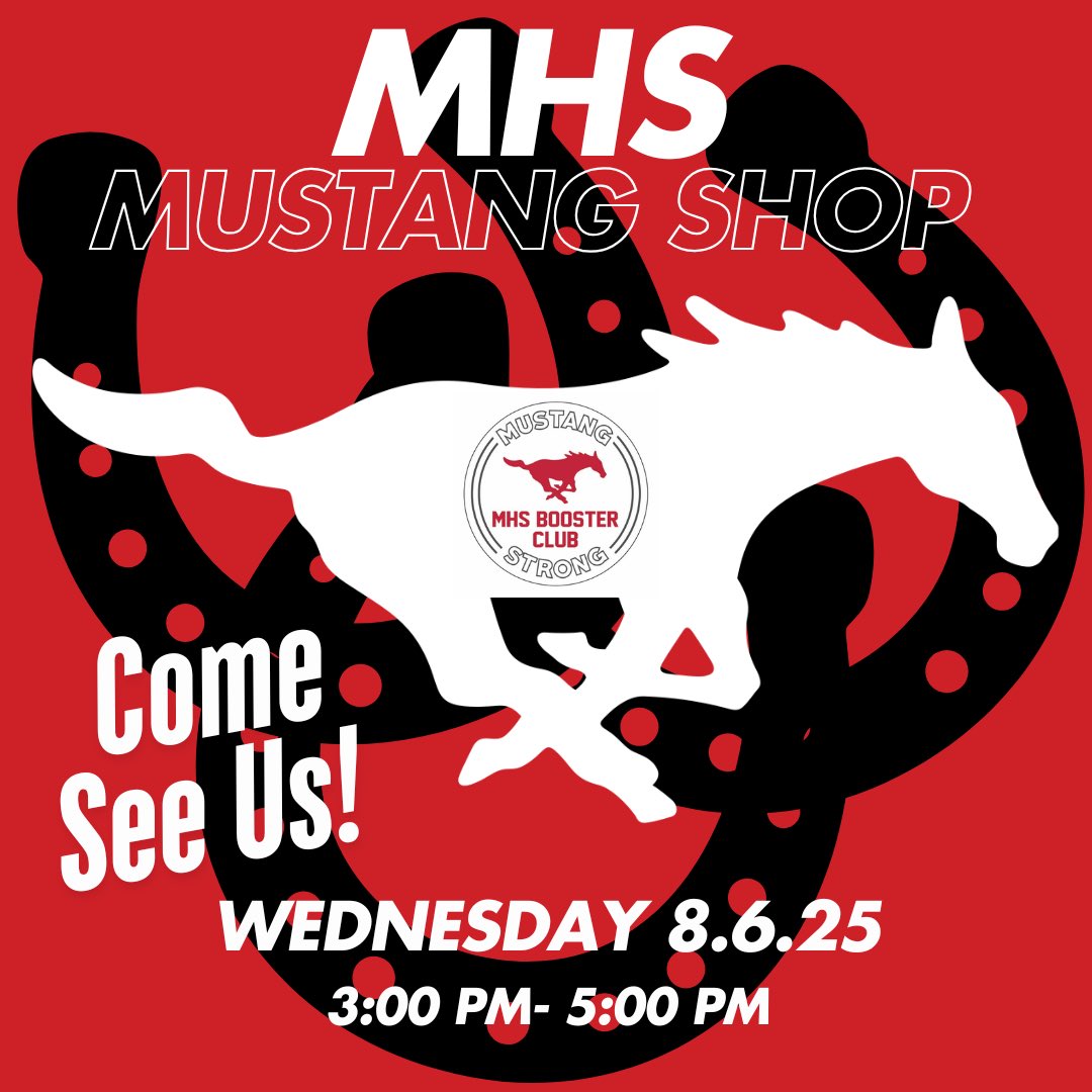 Guess what’s open today!?!? #MustangNation