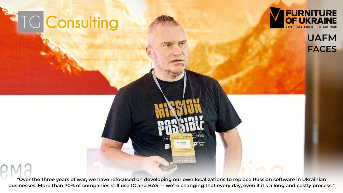 AssociationUAFM's tweet image. UAFM in Faces: Ihor Soshnikov, head of the company &quot;TG Consulting&quot;

🔗 Learn more in an interview with Ihor on our website via the link: uafm.com.ua/en/uam-v-oblyc…