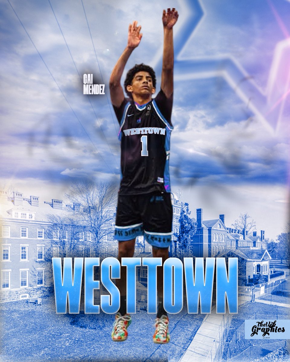 Cai Mendez (@cai_mendez25) on Twitter photo Blessed to announce I will be joining the Westtown School this fall to continue my basketball journey. #blessed
<a href="/Westtownhoops/">Westtown Boys Basketball</a> Blessed to announce I will be joining the Westtown School this fall to continue my basketball journey. #blessed
<a href="/Westtownhoops/">Westtown Boys Basketball</a>