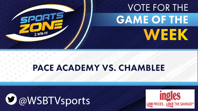 WSB-TV Sports Zone (@wsbtvsports) on Twitter photo Should <a href="/wsbtv/">WSB-TV</a> cover <a href="/Pace_FB/">Pace Academy Football</a> vs. <a href="/ChambleeFB/">Chamblee High School Football</a> as the Game of the Week on Aug. 15?
Each RT is 1 vote.
More info here: wsbtv.com/sports/high-sc… Should <a href="/wsbtv/">WSB-TV</a> cover <a href="/Pace_FB/">Pace Academy Football</a> vs. <a href="/ChambleeFB/">Chamblee High School Football</a> as the Game of the Week on Aug. 15?
Each RT is 1 vote.
More info here: wsbtv.com/sports/high-sc…
