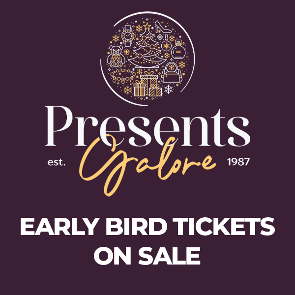 Presents Galore, East Anglia’s most magical Christmas fair, is back for 2025! 
Early Bird tickets are now available for just £6!
BUY TODAY >> presentsgalore.org