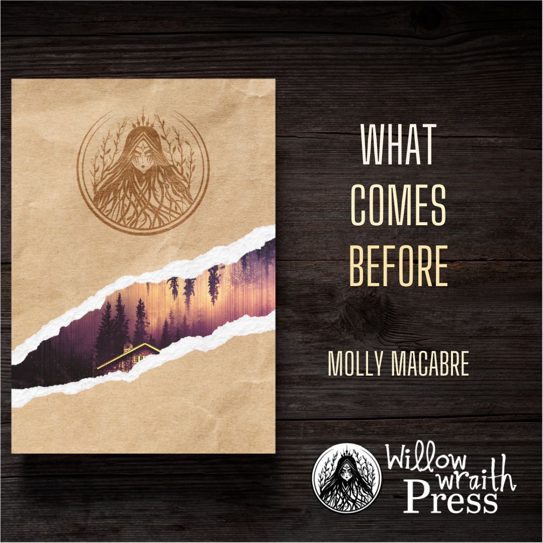 Bill Adams - Willow Wraith Press (@williamjadams3) on Twitter photo We have horror novella on our hands, peeps! 👻💀☠️
What Comes Before by <a href="/Molly_Macabre_/">Molly Macabre</a>
Check out the cover and sign up for the ARC: willowwraithpress.com/2025/08/06/cov… We have horror novella on our hands, peeps! 👻💀☠️
What Comes Before by <a href="/Molly_Macabre_/">Molly Macabre</a>
Check out the cover and sign up for the ARC: willowwraithpress.com/2025/08/06/cov…