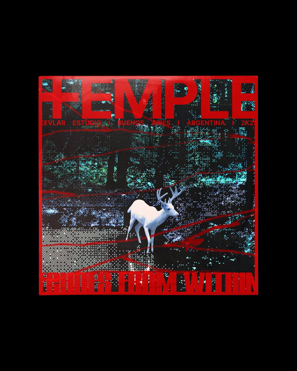 TEMPLE /// Echoes from within /// Experimental graphic system /// K:E