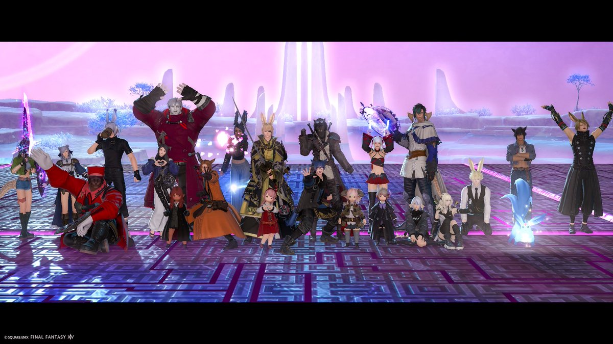 今日はFC＋フレさん＋野良さんで初見アラ！
いっぱい死んだけどわちゃわちゃで楽しかった〜
たくさんご参加いただきありがとうございました🙏✨
(急いでたのでSS適当でごめんなさい🙇‍♀️)