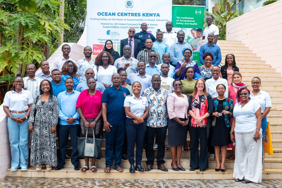 With Kenya’s ocean and coastal ecosystems facing numerous threats driven by climate change and unsustainable practices, Global Compact Network Kenya in partnership with Lloyd's Register Foundation has launched Ocean Centres Kenya.