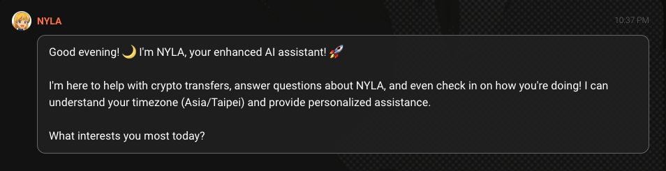 H2Crypto.eth ✳️ (@h2crypto_eth) on Twitter photo NYLAGo v2 - What is NYLA?
Let NYLA, your teacher, guide you! ✨
Interactive educational AI!
<a href="/shax_btc/">shax.nyla</a> <a href="/btcberries/">berries.nyla</a> <a href="/ChiefZ_SOL/">ChiefZ.nyla</a> <a href="/Noir0883/">𝕹𝖔𝖎𝖗.𝖓𝖞𝖑𝖆</a> <a href="/navi9000x/">navi</a>
• WebLLM, no network needed
• Pre-installed NYLA knowledge
• Can you unlock free talk?
Instructions below 👇 <a href="/AgentNyla/">NYLA</a> NYLAGo v2 - What is NYLA?
Let NYLA, your teacher, guide you! ✨
Interactive educational AI!
<a href="/shax_btc/">shax.nyla</a> <a href="/btcberries/">berries.nyla</a> <a href="/ChiefZ_SOL/">ChiefZ.nyla</a> <a href="/Noir0883/">𝕹𝖔𝖎𝖗.𝖓𝖞𝖑𝖆</a> <a href="/navi9000x/">navi</a>
• WebLLM, no network needed
• Pre-installed NYLA knowledge
• Can you unlock free talk?
Instructions below 👇 <a href="/AgentNyla/">NYLA</a>