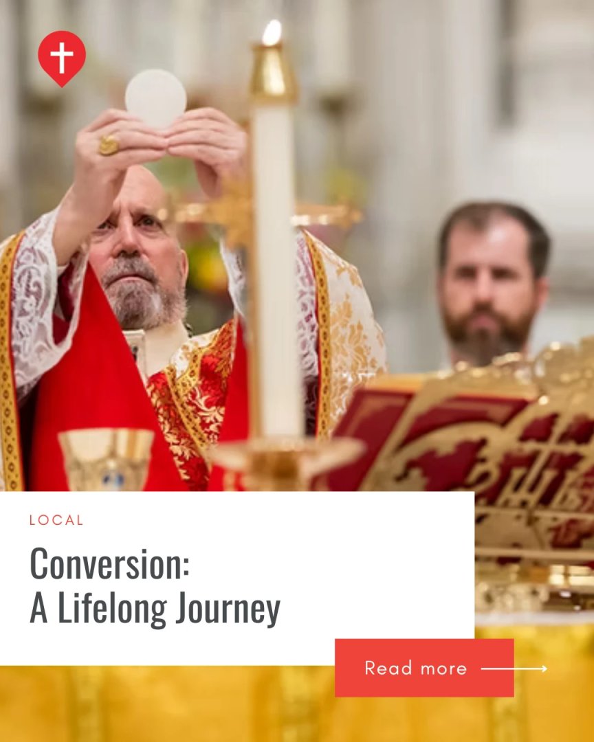 “Conversion is a lifelong journey.”

Archbishop Aquila shares how God led him from college to the seminary to life as a bishop. A powerful story of grace and surrender.

Read the full story here:
👉 denvercatholic.org/conversion-a-l…
