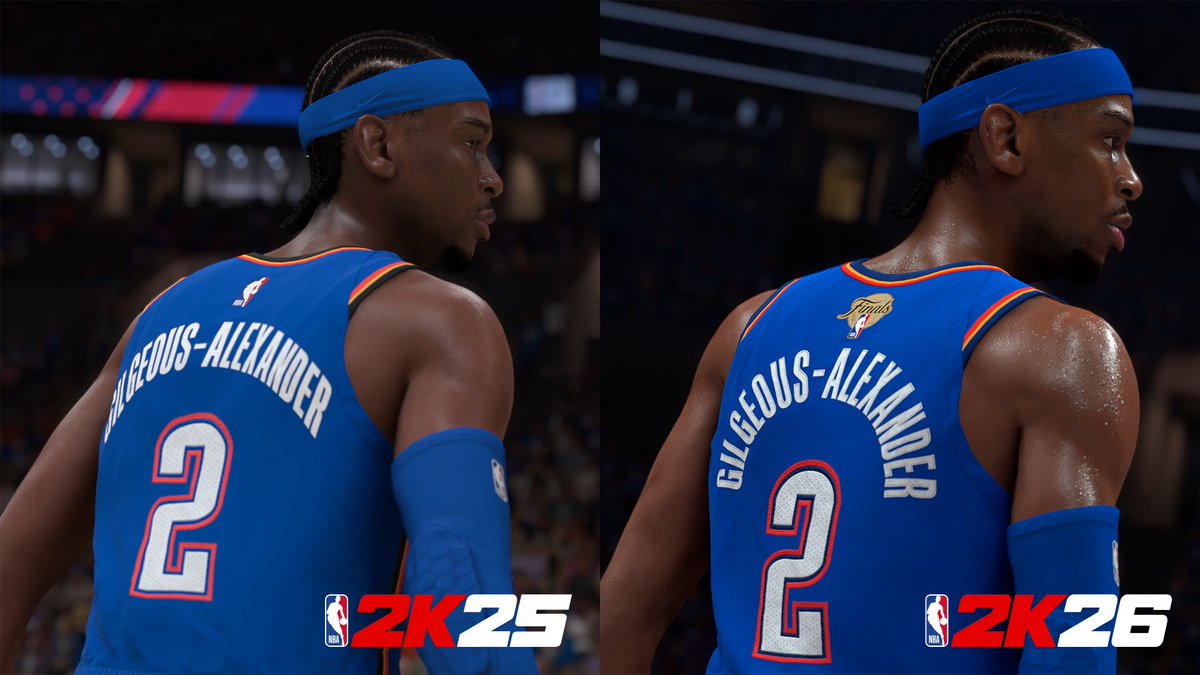 Today is #NBA2K26 graphics day…

“SHOULD WE TALK ABOUT THE STITCHING?” 🤣