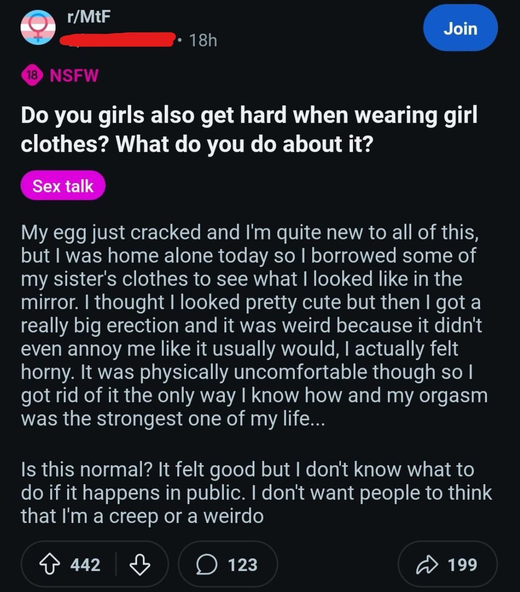 Erwin Kooijman (@canceleverythin) on Twitter photo ROFL @ "I don't want people to think I'm a creep or a weirdo"
Well... you can start by now wearing your sister's clothes, or dressing up as a woman?
Just a thought... ROFL @ "I don't want people to think I'm a creep or a weirdo"
Well... you can start by now wearing your sister's clothes, or dressing up as a woman?
Just a thought...