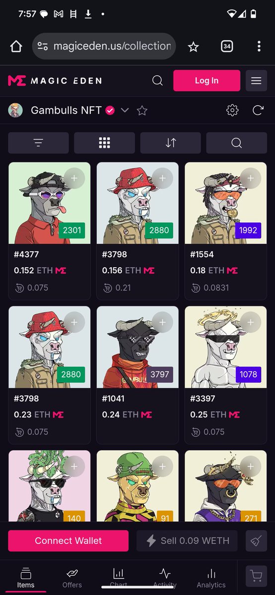 wecre8ed | Gambulls.com (@wecre8ed) on Twitter photo <a href="/GambullsCasino/">Gambulls.com</a> New Platform is live. The first E2E of 25% of the profits is one month out.
And look at the sales and floor pump! Only 11 listed!
LFGooo!!! <a href="/GambullsCasino/">Gambulls.com</a> New Platform is live. The first E2E of 25% of the profits is one month out.
And look at the sales and floor pump! Only 11 listed!
LFGooo!!!