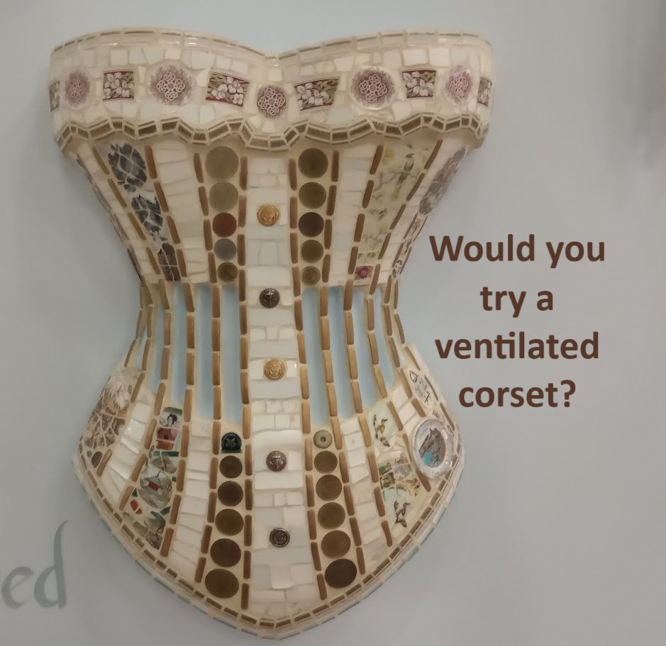 The ventilated corset, a solution to tropical living for the Victorian lady instagram.com/reel/DNBII_8Ih…