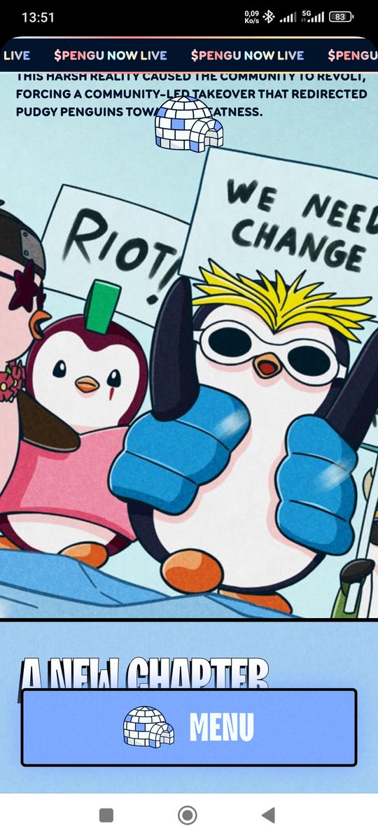#BeCool #Reload #PudgyPenguins