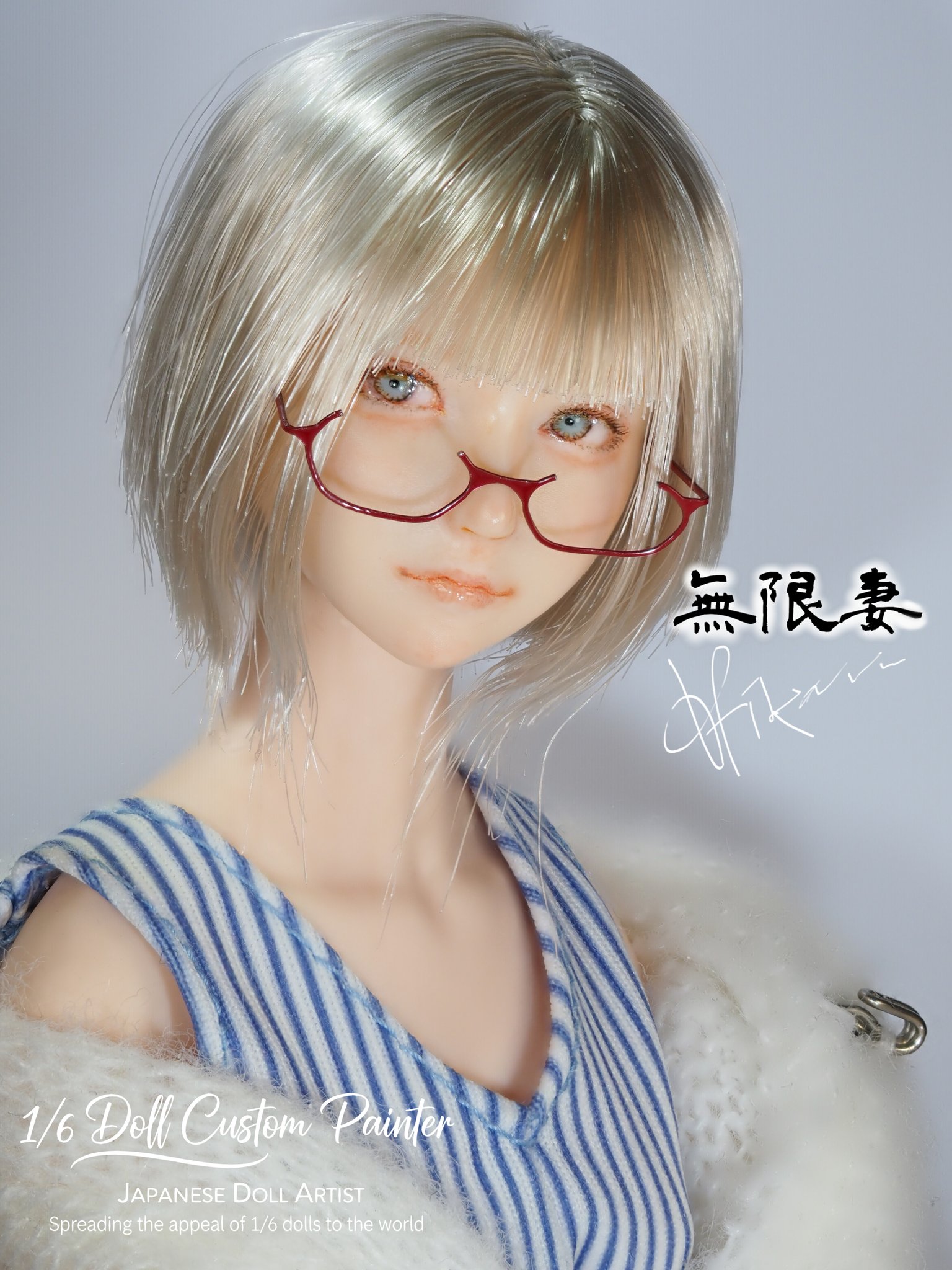 naluです　トールペイント作品　プレート　似顔絵 ブライス公式サイト | blythedoll.com