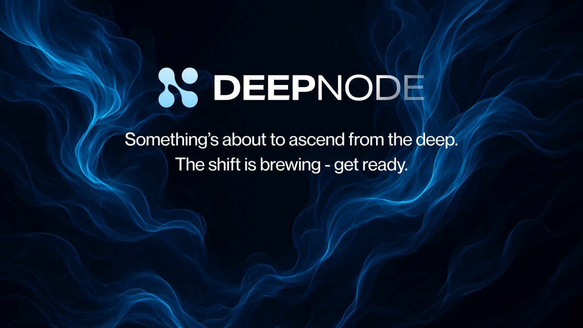 DeepNode_'s tweet image. This account was always run by James Ruff.
DeepNode founder, AI maxi, decentralization diehard.

What started as thoughts on AGI and infra-
now becomes the official voice of DeepNode.

The Infrastructure for Open Intelligence.
Because AI is more than just an LLM.

You are early.