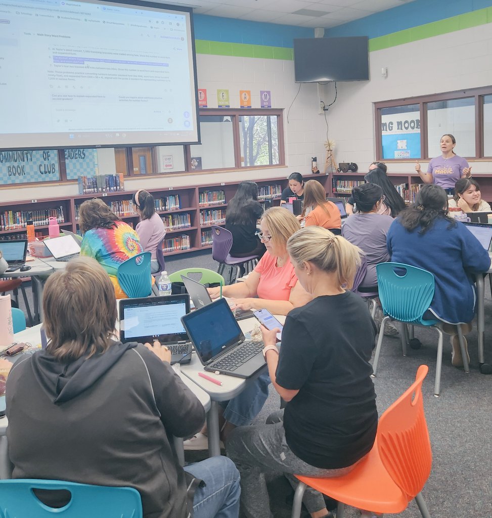 smpattenaude's tweet image. Shoutout to @TechCoachRobles @NISDAcadTech for modeling how to generate real-world and relevant math story problems with @magicschoolai @NISDScobee. Such a great example of using AI with intentionality and purpose. 🙌📚