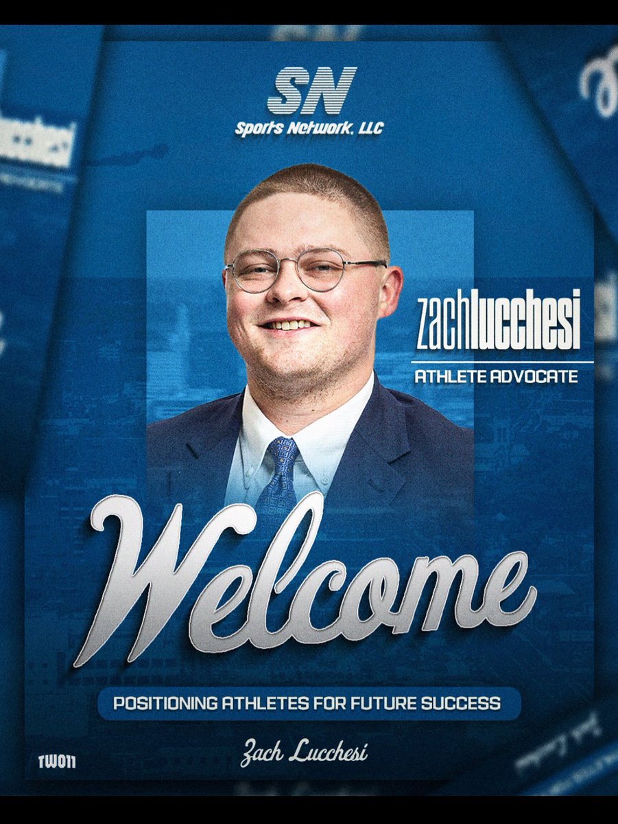 Sports Network LLC (@sportsnetllc) on Twitter photo Excited to Welcome <a href="/coachzlucchesi/">Zach Lucchesi</a> to the Sports Network Family! Excited to Welcome <a href="/coachzlucchesi/">Zach Lucchesi</a> to the Sports Network Family!