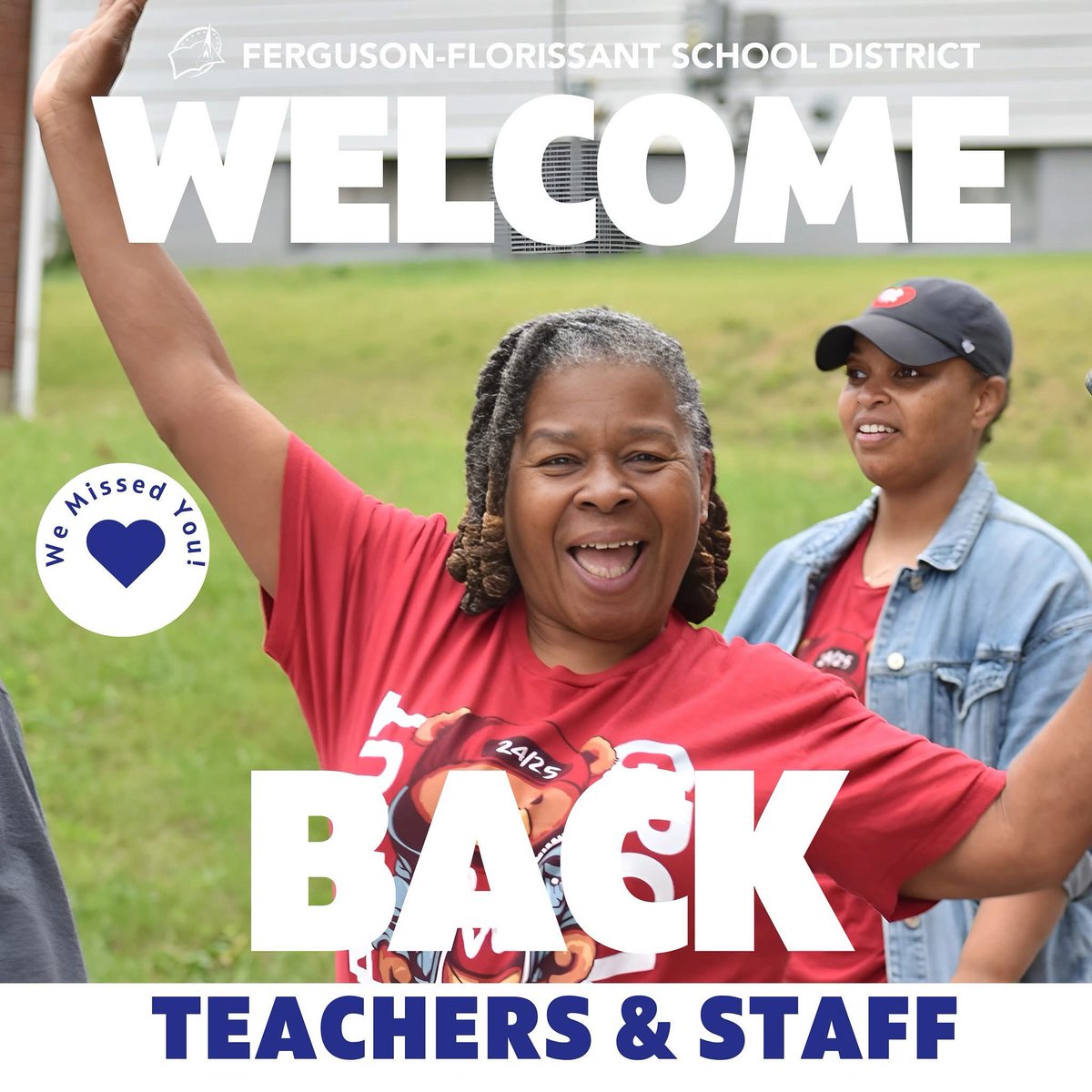 Welcome back, teachers and staff! 💙Today, we welcome back our 10-month staff members, and we’re excited to kick off the 2025-26 school year with such a dedicated and passionate team. FFSD thrives because of YOU!

Here's to an outstanding year ahead. We can’t wait to see all the