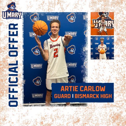 Artie Carlow (@artiecarlowjr) on Twitter photo After a great visit with <a href="/DarrenTighe20/">Darren Tighe</a> <a href="/coachleier/">Jacob Leier</a> <a href="/coachdjsanchez/">Dj</a> I’m blessed to have received an offer to continue my academic and athletic career at <a href="/UMaryMensBball/">UMary Men's Basketball</a>! After a great visit with <a href="/DarrenTighe20/">Darren Tighe</a> <a href="/coachleier/">Jacob Leier</a> <a href="/coachdjsanchez/">Dj</a> I’m blessed to have received an offer to continue my academic and athletic career at <a href="/UMaryMensBball/">UMary Men's Basketball</a>!