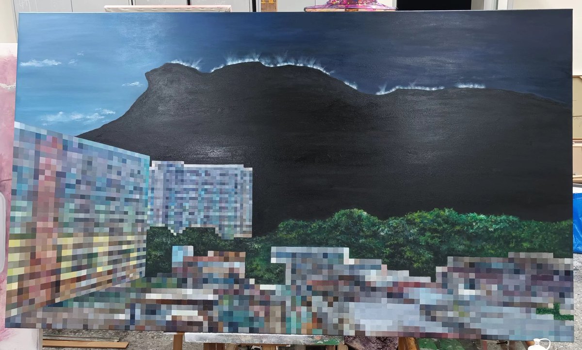 最後，其實我真係畫左
（都2個幾月前嘅事嚕🚬）