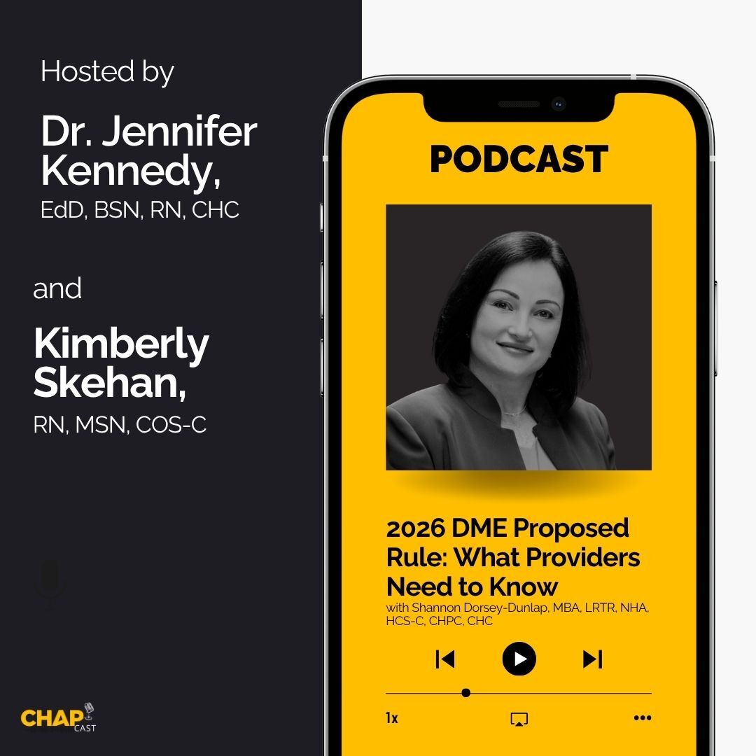 CMS has proposed significant DME regulation changes in the 2026 Home Health Payment Update Rule that focus on combating fraud, improving compliance and  efficiency through expanded requirements.

This month we discuss the proposed rules: hubs.ly/Q03BtcV80