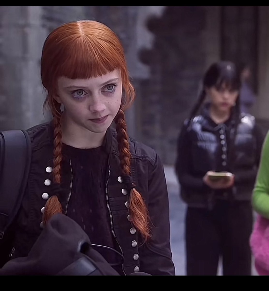 Why is it always a raggedy redhead at the scene of the crime #wenclair #WednesdaySeason2 #arcane