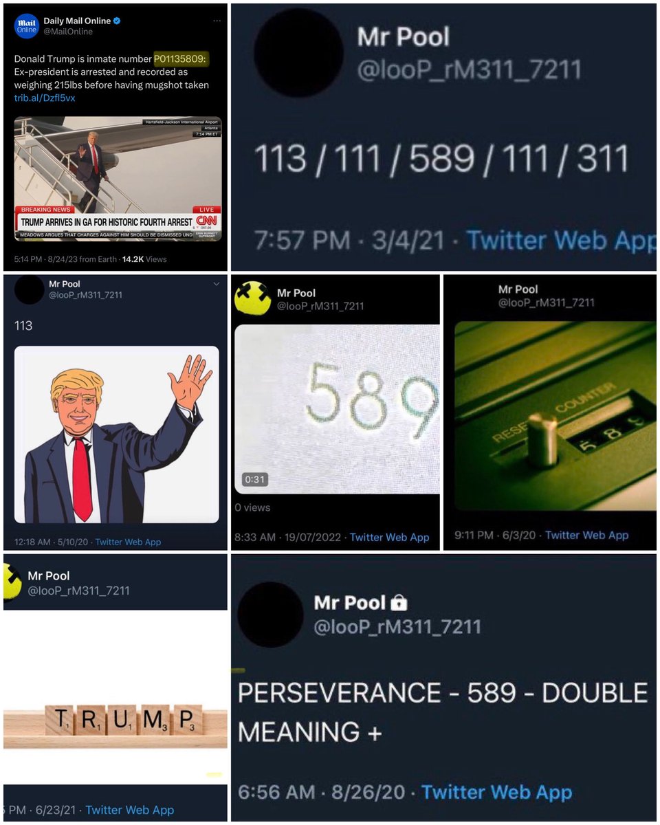 CooperDogDad (@cooperdogdad) on Twitter photo <a href="/NFAdotcrypto/">NotFinancialAdvice.Crypto</a> Surely a coincidence like when Trump was inmate P01135809 before rising like a phoenix to win the election. Everything is definitely not planned and just coincidental. 😁 <a href="/NFAdotcrypto/">NotFinancialAdvice.Crypto</a> Surely a coincidence like when Trump was inmate P01135809 before rising like a phoenix to win the election. Everything is definitely not planned and just coincidental. 😁