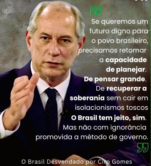 jsimoess's tweet image. É TEMPO DE CIRO GOMES!
2026 é ano de CIRO 
#2026éanodeciro
#cirogomes2026