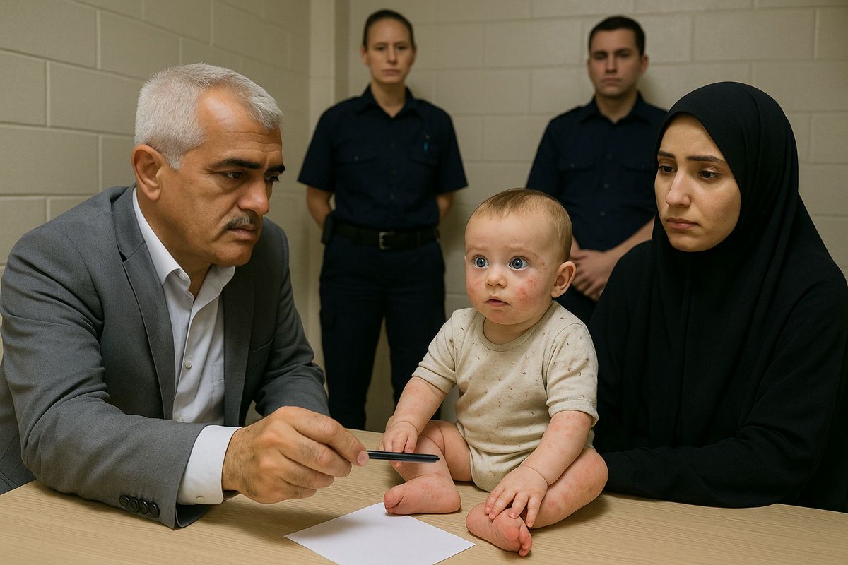 Edirne Cezaevinde Özlem Düzenli ve 9 aylık oğlu Murat Efe'yi Cuma günü ziyaret ettim. Bu bebek 3 aydır günde 18 saat su akmayan yerde çile dolduruyor, sinek ısırıkları ve baharatlı yemekler alerjk döküntü yapmış.

Bu utancı ülkeye yaşatiyor, zulmediyorsunuz.
 <a href="/adalet_bakanlik/">T.C. Adalet Bakanlığı</a>