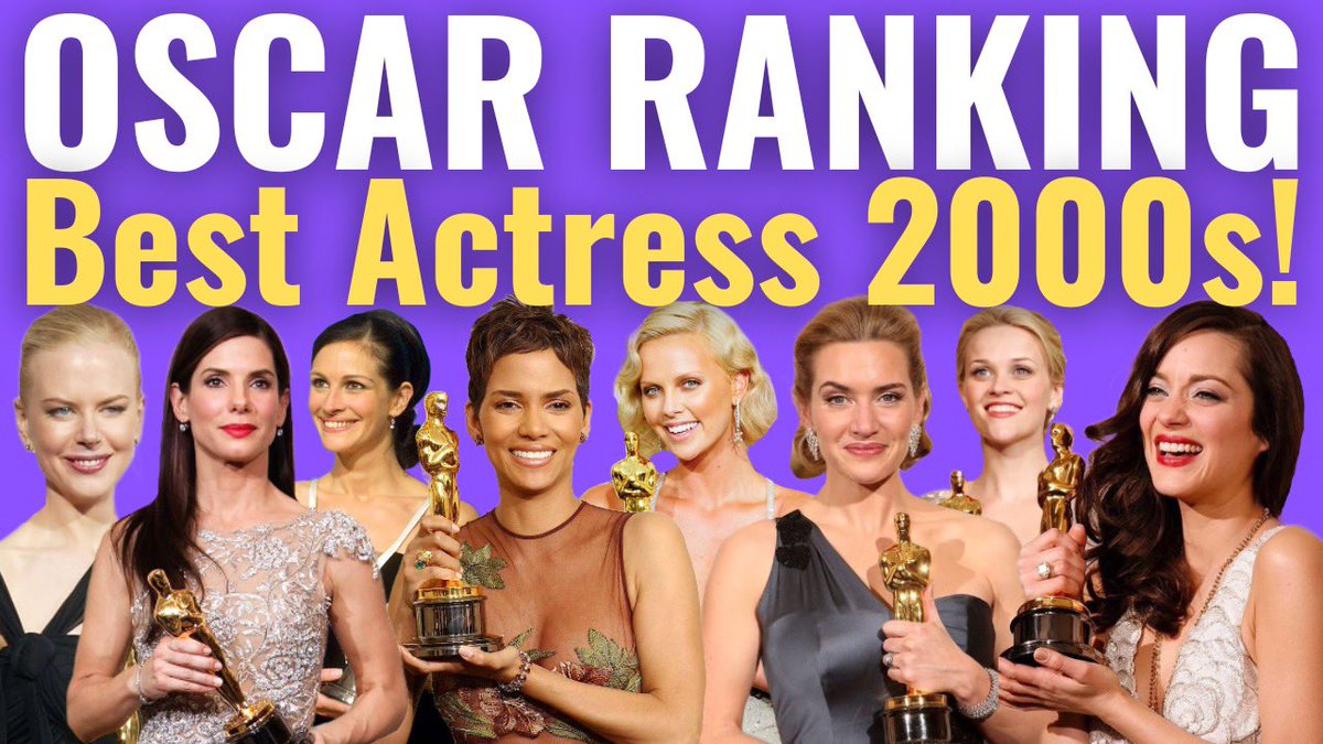 NEW VIDEO!

The Best Actress Oscar wins of the 2000s RANKED!

youtu.be/tCbi84JcBDg?si…