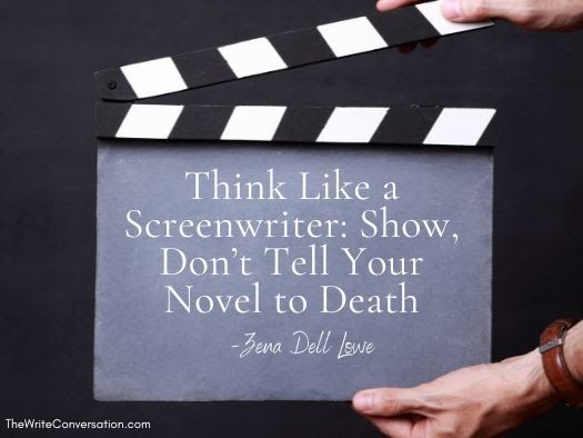 My Book Therapy (@mybooktherapy) on Twitter photo "The more you show, the more your audience will feel—and that’s what makes a story unforgettable." Think Like a Screenwriter: Show, Don’t Tell Your Novel to Death from <a href="/ZenaDellLowe/">Zena Dell Lowe</a> on <a href="/EdieMelson/">Edie Melson</a> buff.ly/J2b27HF #writing #writingtips "The more you show, the more your audience will feel—and that’s what makes a story unforgettable." Think Like a Screenwriter: Show, Don’t Tell Your Novel to Death from <a href="/ZenaDellLowe/">Zena Dell Lowe</a> on <a href="/EdieMelson/">Edie Melson</a> buff.ly/J2b27HF #writing #writingtips