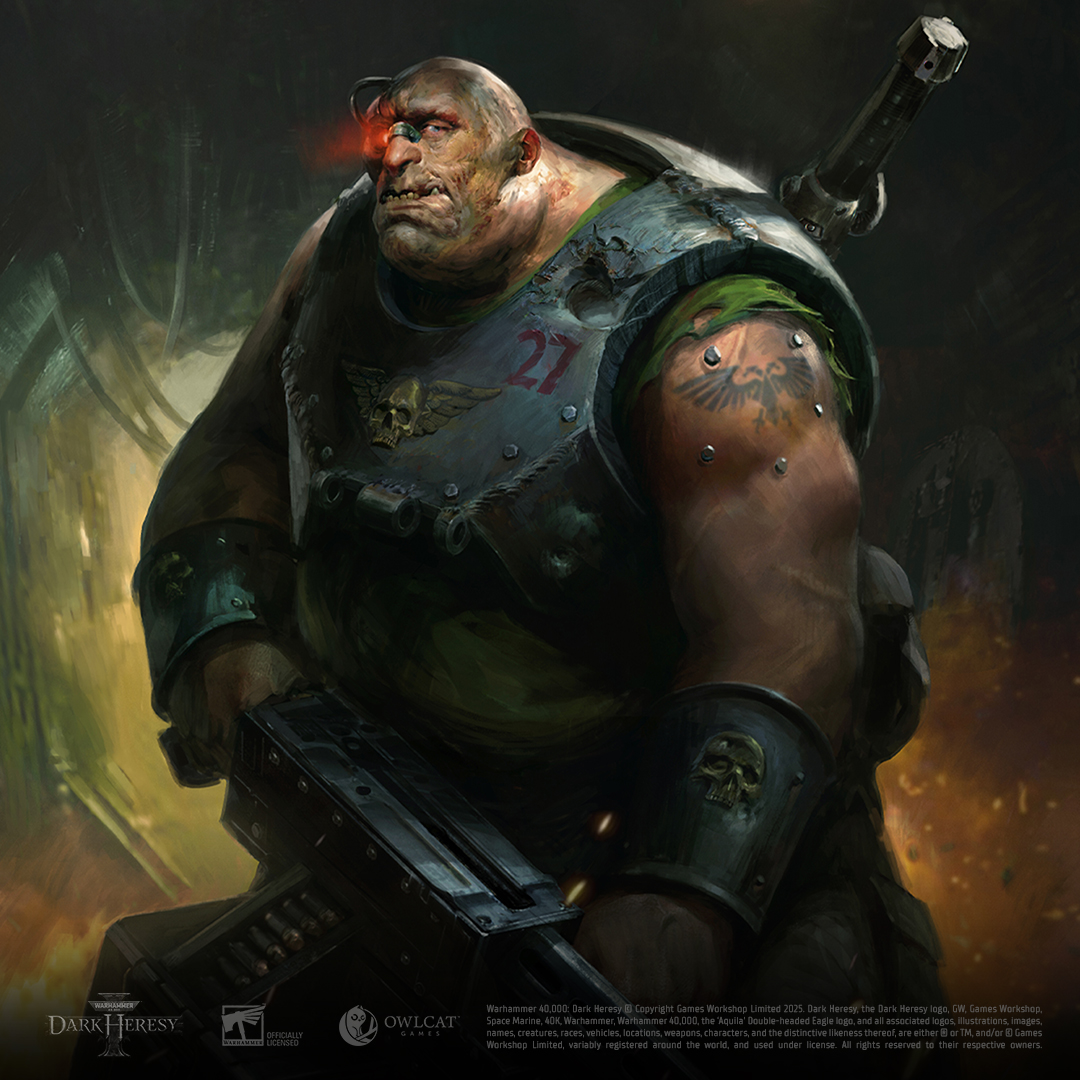 Ogryns are brutish offshoots of Humanity. Conscript O-118-B, known as Cogg, will join your team in Warhammer 40,000: Dark Heresy and will become the striking force of your squad. His loyalty to the Imperial Creed is compared only to his strength — fierce and unrivalled.