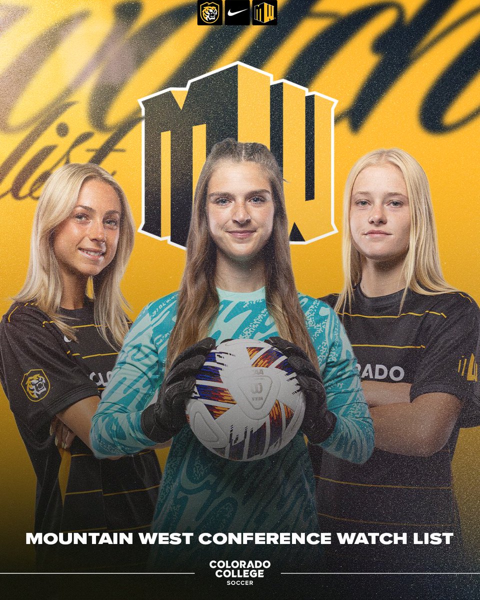 Keep your eyes on these three👀

Kendall, Regan and Finley have been selected for the 2025 Mountain West Watch List📜

#CCTigers