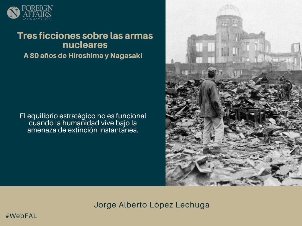 #LEE "Tres ficciones sobre las armas nucleares. A 80 años de Hiroshima y Nagasaki" de Jorge Alberto López Lechuga (<a href="/Jorgefellini/">Jorge Alberto López</a>) en #WebFAL bit.ly/4lgNMj4